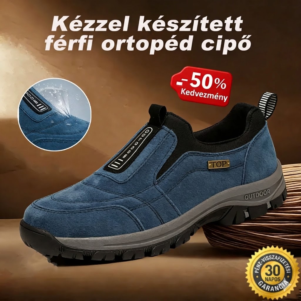 🎁Utolsó nap, hogy kihasználd az 50% kedvezményt, ne maradj le róla! ⏰Lábfájdalmak és gyulladáscsökkentő hatások – Vízálló és csúszásmentes ortopéd cipők🔴